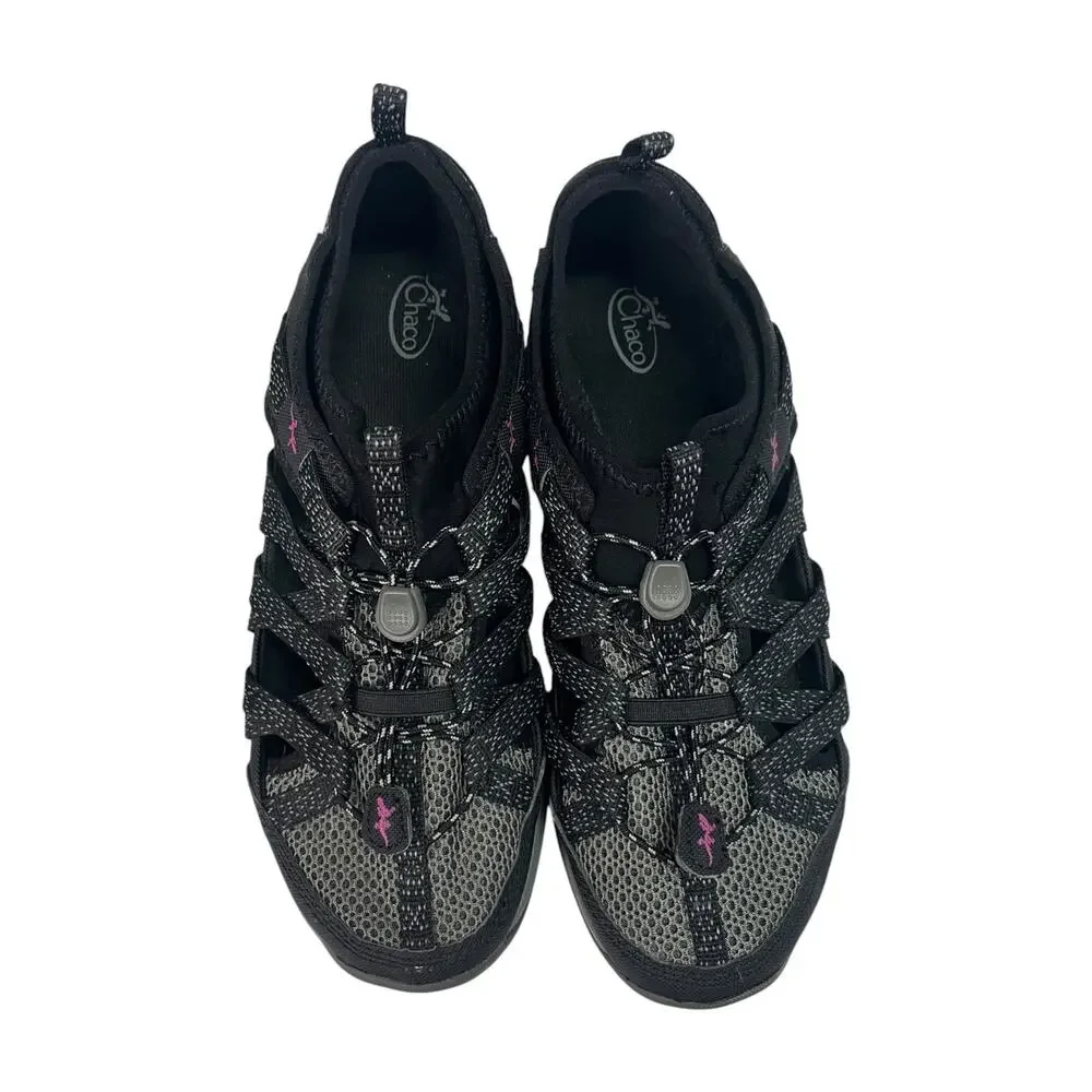 Chaco Outcross Evo 1 Womens 9 Black Water Hiking Shoes Closed Toe Trail Outdoors